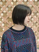 スー(suu)&nbsp;大人ボブ大人ショート前髪あり黒髪ボブ黒髪ショートクールボブ