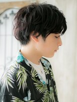 モッズヘア メン 仙台愛子駅前店(mod's hair men)&nbsp;自然体重視！グレーベージュゆる巻きクラウドマッシュ仙台愛子