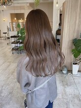 髪質改善×カラー