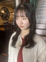 アヴァンス 天王寺店(AVANCE.) オリーブグレージュ×透明感