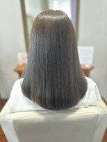 ビーハイブ 一番町店 アヴェダ(BEHIVE)&nbsp;高校卒業後の初カラー　オリーブベージュ　ブリーチ無し