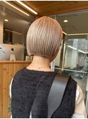 【oasisオグラ】切りっぱなしストレートミニボブ