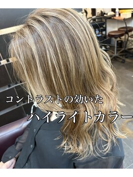 ビオルネ 浦安店(VIE.ORNER) コントラストの効いたハイライト