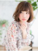 仙台/髪質改善/ゆるふわミディアム☆ハッシュカットボブパーマd