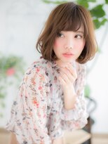 ネル 仙台(Nelu)&nbsp;仙台/髪質改善/ゆるふわミディアム☆ハッシュカットボブパーマd