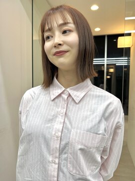 カケル(×.) ヘイリーボブ × オレンジブラウン