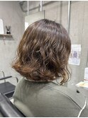 ROUIS 津田沼 ボブ大人カジュアルスパイラルパーマ 