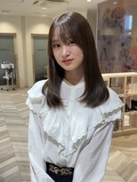 ニューヨークニューヨーク 阪急高槻店(NYNY)&nbsp;ブリーチなしWカラー８トーンオリーブベージュ