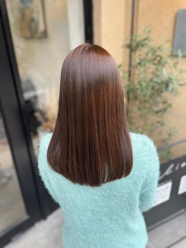 リアン(lien) オレンジブラウン