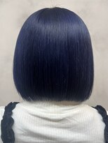 エルフレームバイワンラヴェスト(L'FLAME by one Lovest)&nbsp;艶仕込みネイビーミニボブ