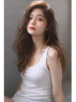 マルフェ 天王寺(marfe) 【marfe】ドライパーマ_レイヤーカット_スモーキーブラウン