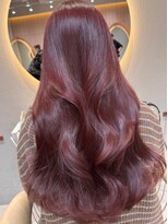 ロンド アンブル 四条烏丸(Lond ambre)&nbsp;平野実花/ブリーチなし/ダブルカラー/ラベンダー/レッド/ピンク