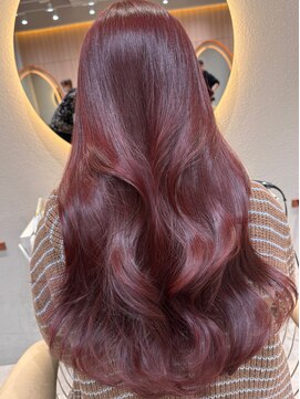 ロンド アンブル 四条烏丸(Lond ambre) 平野実花/ブリーチなし/ダブルカラー/ラベンダー/レッド/ピンク