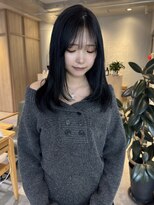 ゼストプラス(ZEST plus)&nbsp;ナチュラルなのに盛れる◎透け感ブルーブラック
