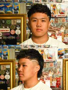 サンアンドマーリィズバーバー 駅前店(SON&MARLEY'S BAR BER) マレットヘアー/厚木/海老名/秦野/平塚/本厚木/伊勢原