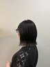 【夏限定初回】カット+ハーフ縮毛矯正+ナノバブル ¥17050→¥13750