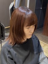 リゴ ヘアー(RIGO hair)&nbsp;艶ロング×カシスブラウン