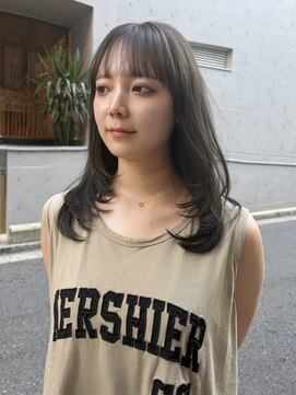 リソワ 尼崎園田(Lisoi) 【尼崎/園田】透明感グレージュ×韓国風レイヤー