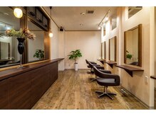 ニコサロン(Nico Salon)の雰囲気（ブラウンを基調とした落ち着いたサロンでリラックス♪）