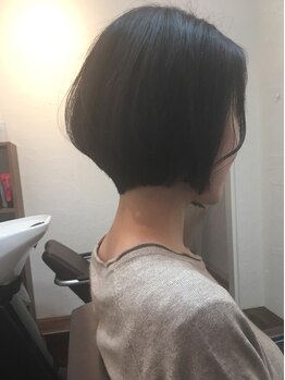 ヘアーサロン ヨダカ(hair salon yodaka)の写真/【千駄木・白山・本駒込】でオシャレな女性らしいショート・ヘアをご希望でしたら、hair salon yodaka に☆