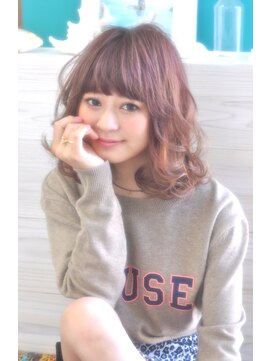 クラン(clan) 耳かけ厚めバングロング