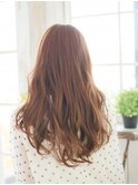ゆるふわカジュアルロングヘアー