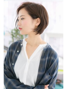 ミック ヘアアンドビューティー 大山店(miq Hair&Beauty) ノーバング&ワンレン…大人ボブa