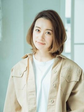 ブロッサム 大山店(Blossom) ミディアムボブウルフ