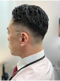 1分スタイリング！ビジネスマン向け好感度ショートパーマ担当RYO