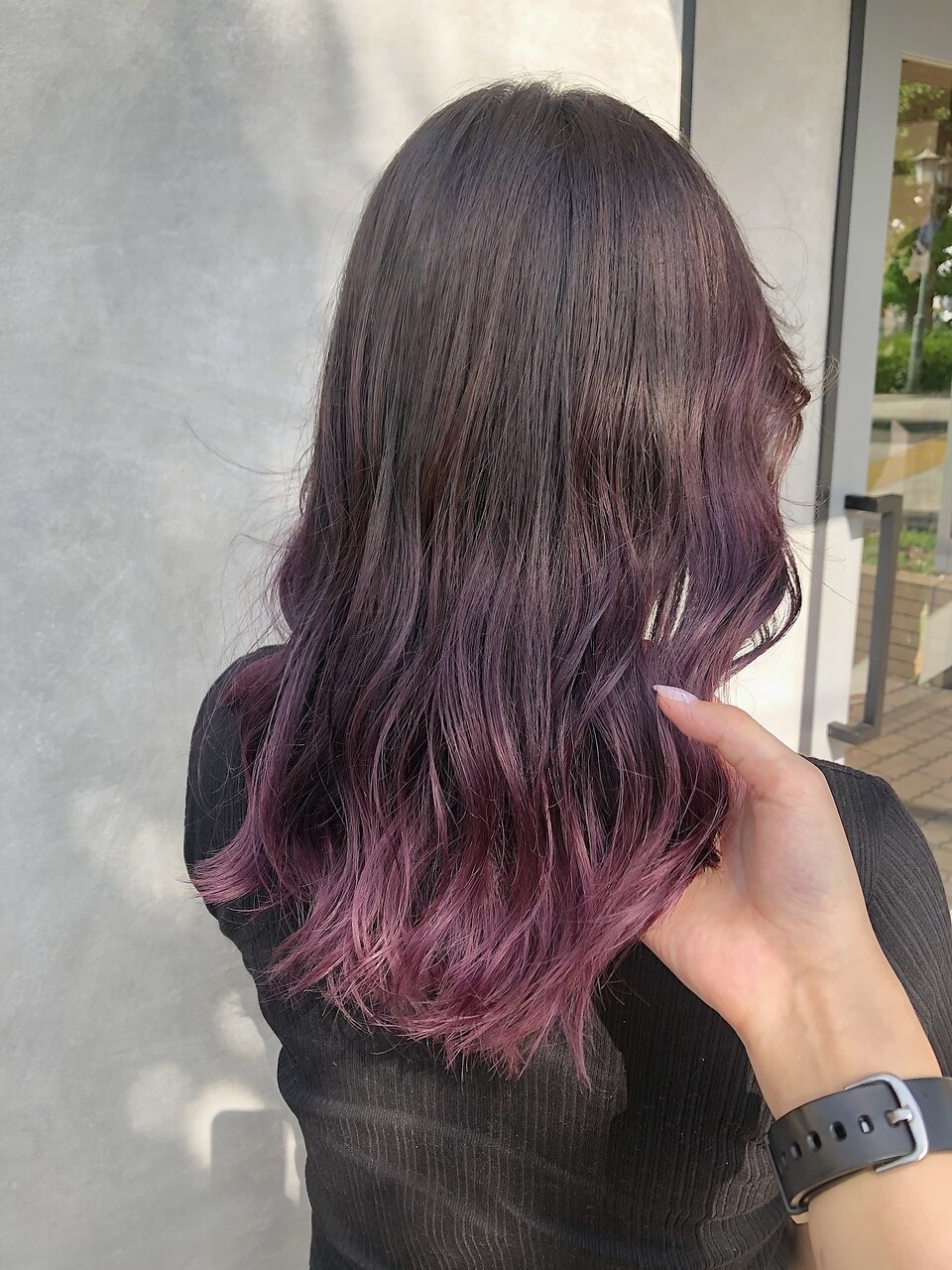 3色グラデーションカラー pink × purple：L126331419｜アオノバ