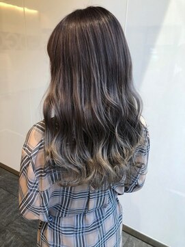 フレンズ 麻生店(friend's) 【札幌麻生　デザインカラー(バレイヤージュグラデーション)】