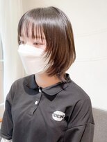 ネオリーブアイム 横浜西口店(Neolive aim)&nbsp;ボブウルフ アッシュカラー 【横浜】