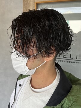 リット×ベリエ(Lit.×belier) ツーブロック/メンズマッシュ/ツイストスパイラルパーマ