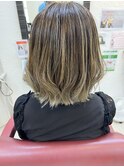 グラデーション×ボブ