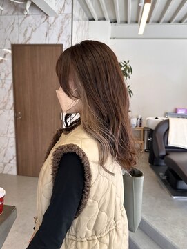 マセナ(Masena) ナチュラルブラウン×ミルクティーカラー