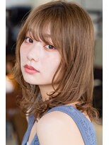 アルテ(ARTE)&nbsp;【ARTE表参道/青山】モテ髪ミディアム×ブリーチなし透明感