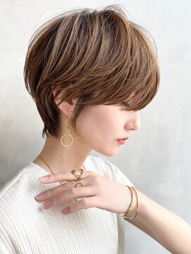 サークル(circle) 大人可愛い20代30代40代50代小顔ショートボブナチュラルショート