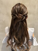 サロンドワン(SALON DE 1)&nbsp;#ハーフアップ