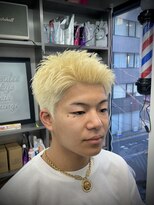 スタッグス 上野御徒町(STUG'S)&nbsp;ブロンドスパイキーショート