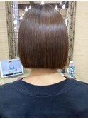 立川 前下がりボブ 切りっぱなしボブ ショートボブ ショートヘア