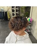 ツイストスパイラル×ショートマッシュ
