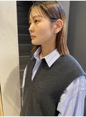 20代30代大人可愛いベ艶ブラウンカラー