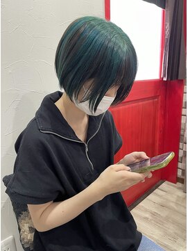 ロッソフィーロ(Rosso Filo) グリーンデザインカラー Instagram【@dai_n29】