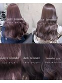 ダブルカラーで叶えるラベンダーカラー！