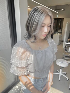 ソル 栄矢場町(SOL) アンブレラカラー×フェイスフレーミング/名古屋美容院