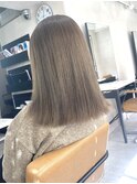 オリーブベージュくすみカラー【上野】