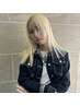 トリプルカラー♪カット+ケアブリーチ2回+カラー+クイックトリートメント