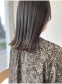 【 切りっぱなしロブ × グレージュ 】