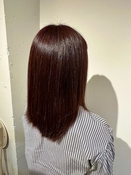 ヘアーポケット 恵比寿(hair pocket) 艶髪ピンクヘア/髪質改善/透明感カラー/小顔カット/30代/40代