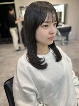 キートス 高知店(kiitos) ○結べる長さのミディアムレイヤー